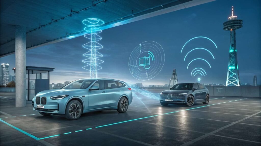5G, OTA Updates, Software-Defined Vehicles (Tesla, BMW iX)