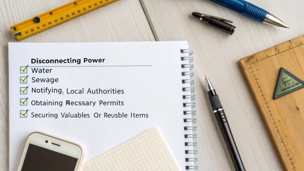 Before You Begin Mobile Home Removal Preparation Checklist