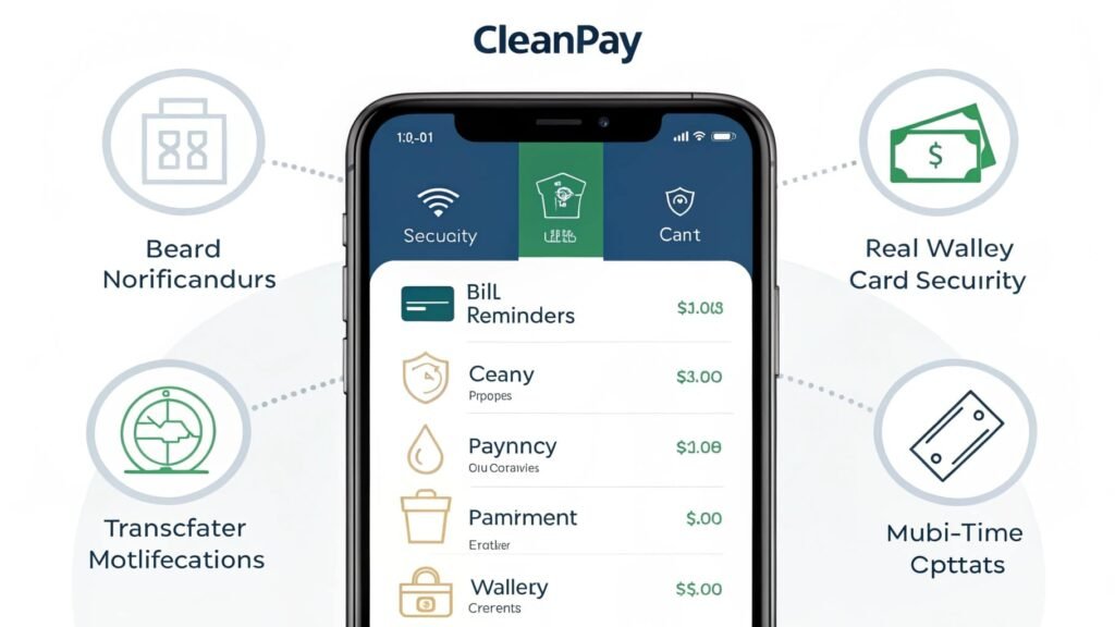 Key Features of the CleanPay Mobile App