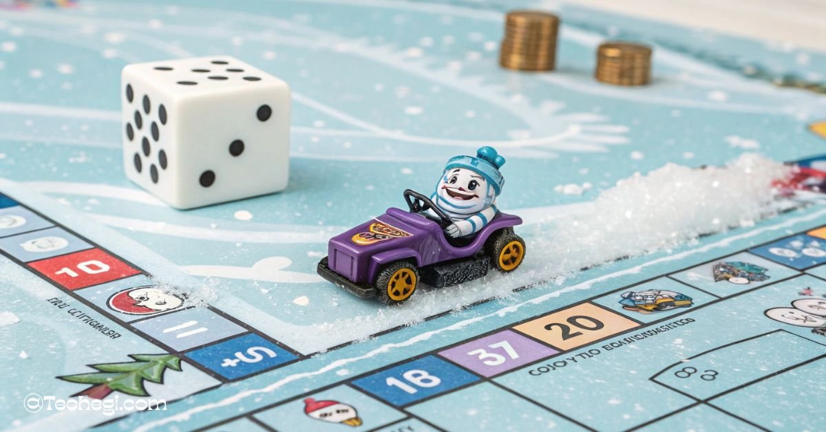 Monopoly GO Snow Mobile Token