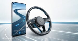 mobile app splash screen gif steering wheel