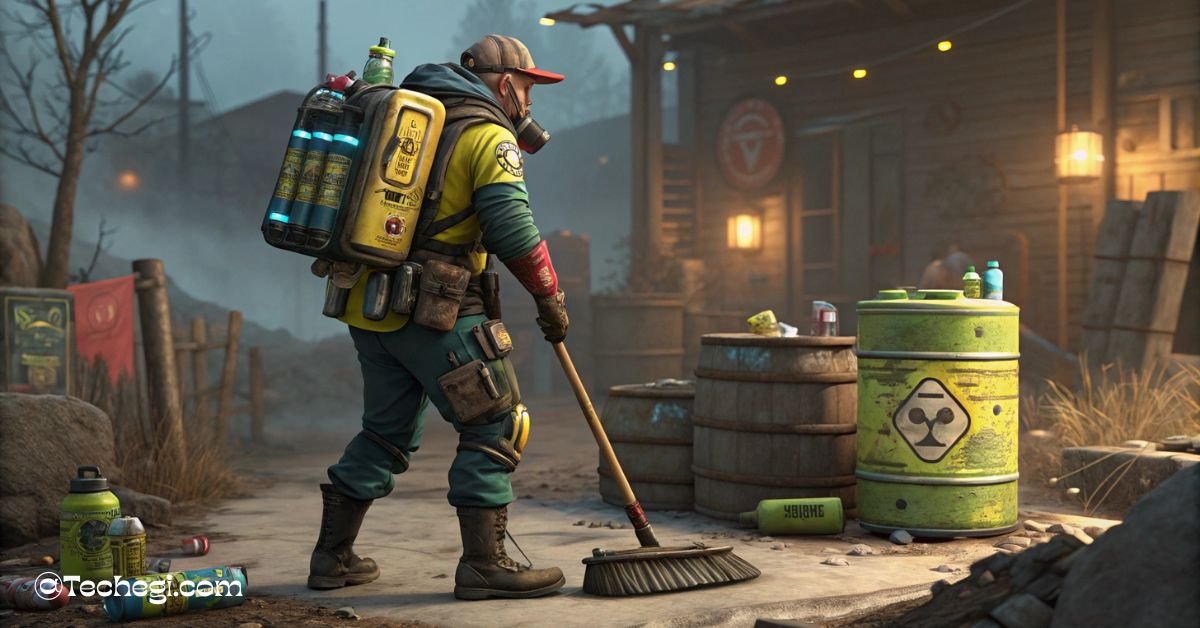 Mobile Sanitation Backpack Fallout 76
