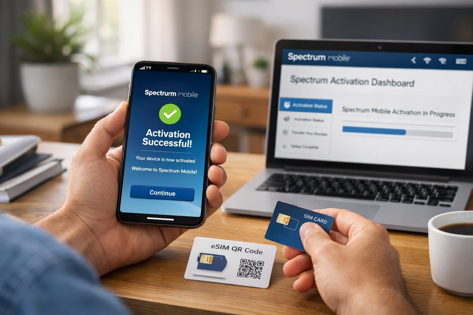 spectrum mobile activation