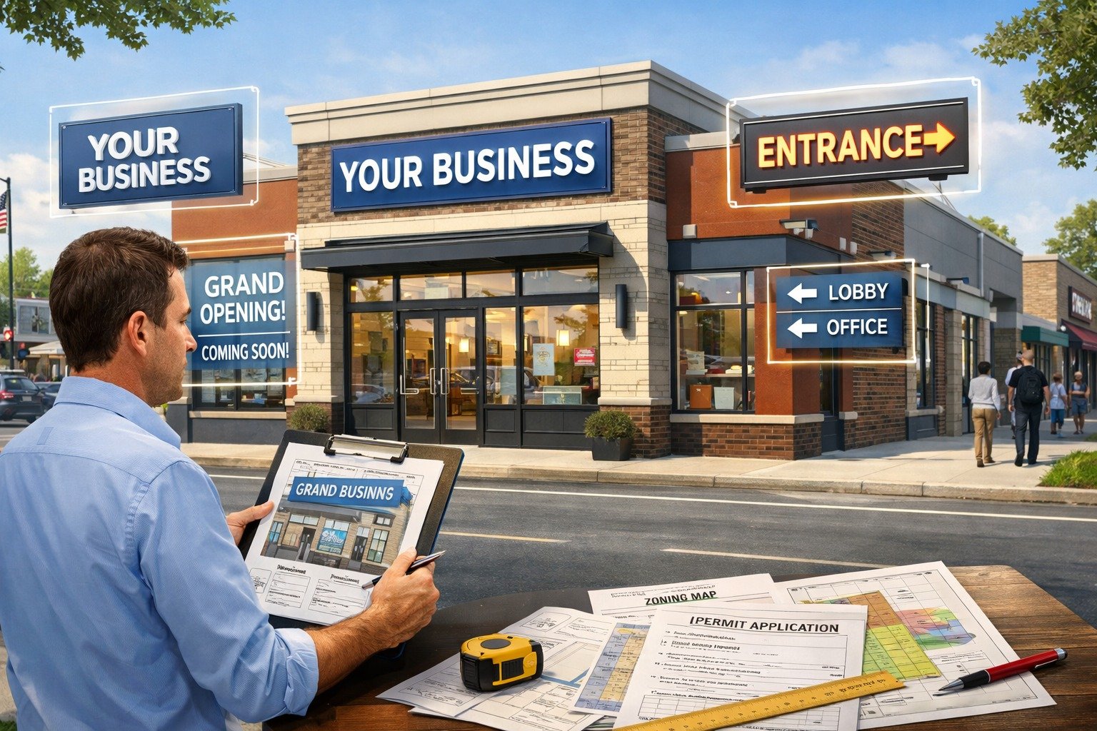 Planning the grand opening in Maryland