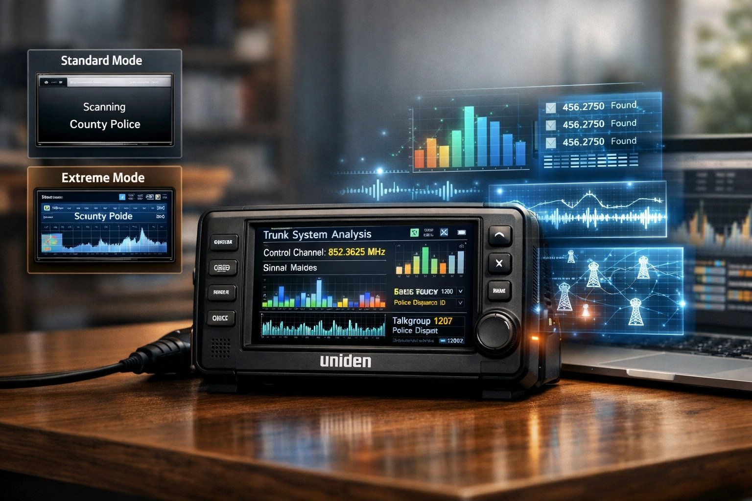 advantages for the uniden home patrol2 extreme update