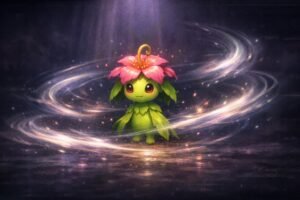 whisk fx palmon in game over screen of earthbound prompt