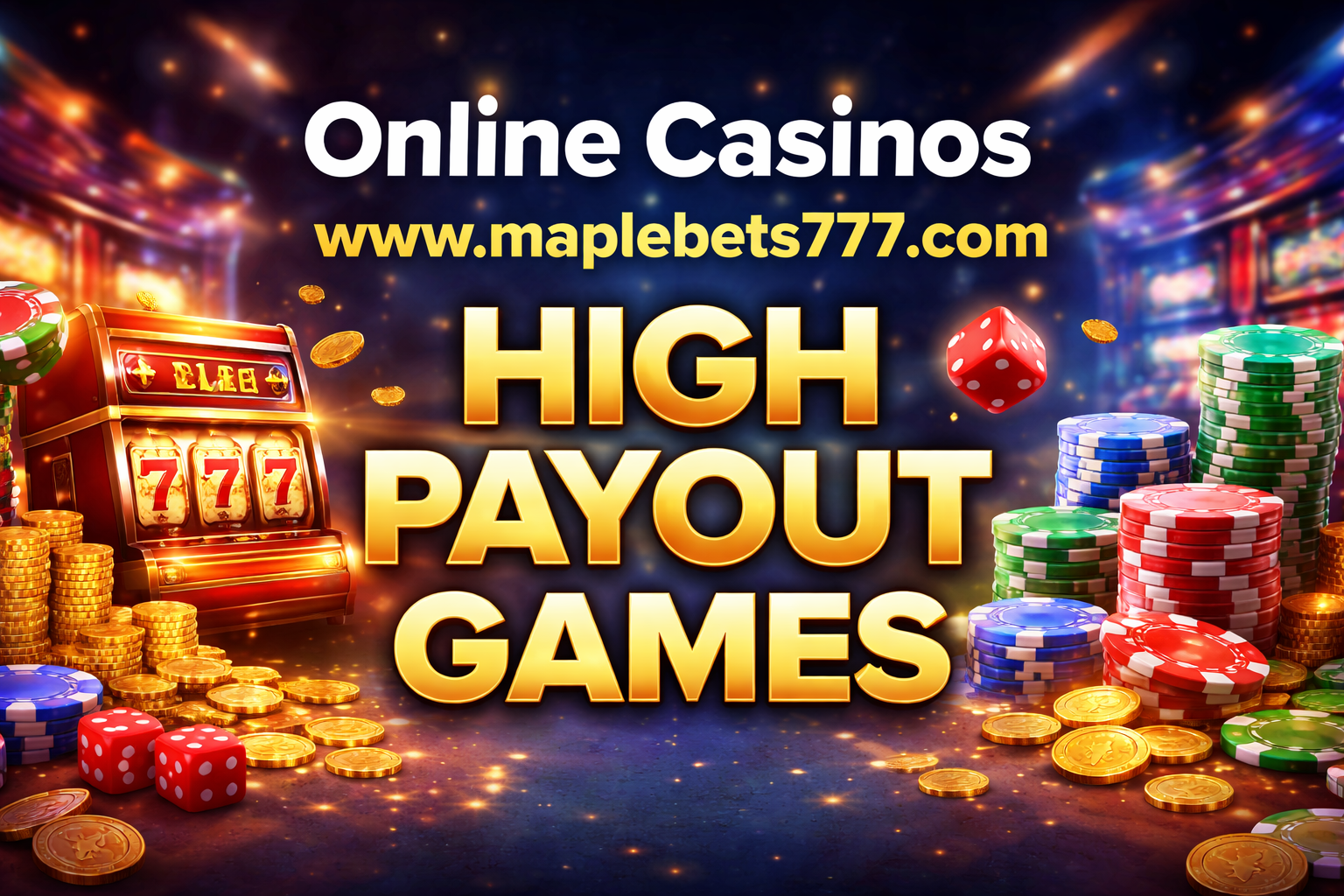 online casinos www.maplebets777.com high payout games
