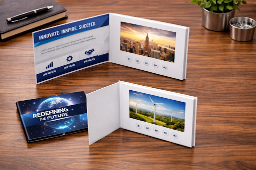 LCD Video Brochures